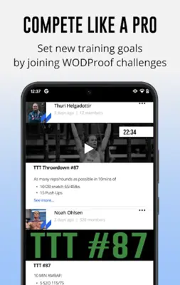 WODProof WOD Recorder & Timer android App screenshot 0